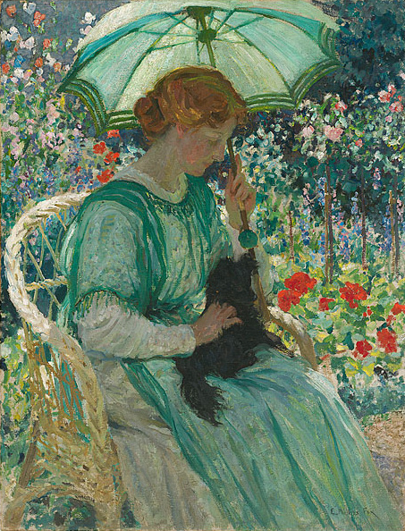 The green parasol